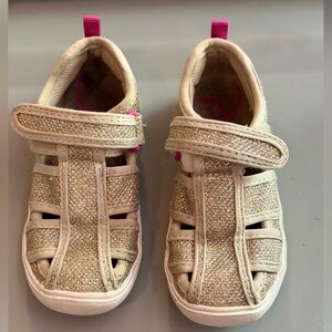 Sparkly Gold Kids Shoes